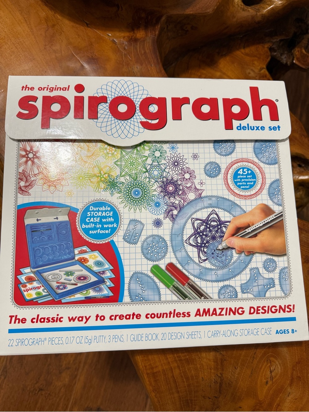 Spirograph — Deluxe Set — Spiral Art Drawing Kit — The Classic Way to Make Count